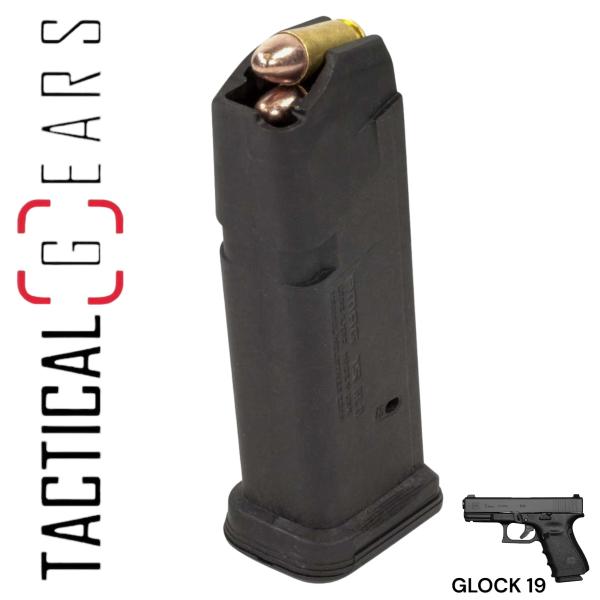 MAGPUL PMAG 15 GL9 - G19&26 - SCHWARZ